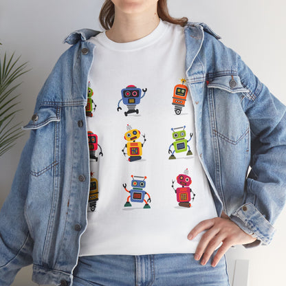 Robots - Unisex Heavy Cotton Tee