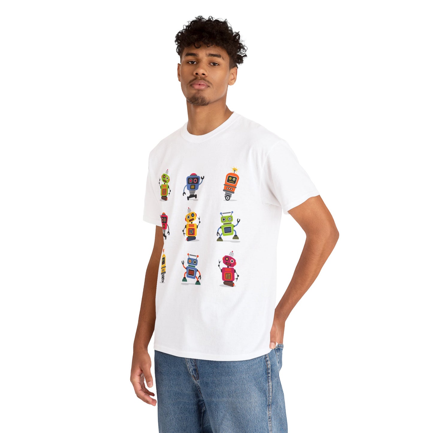 Robots - Unisex Heavy Cotton Tee