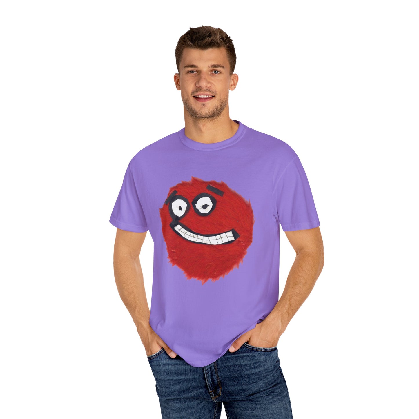 The Red Monster Tee Shirt: Big Furry and Friendly: