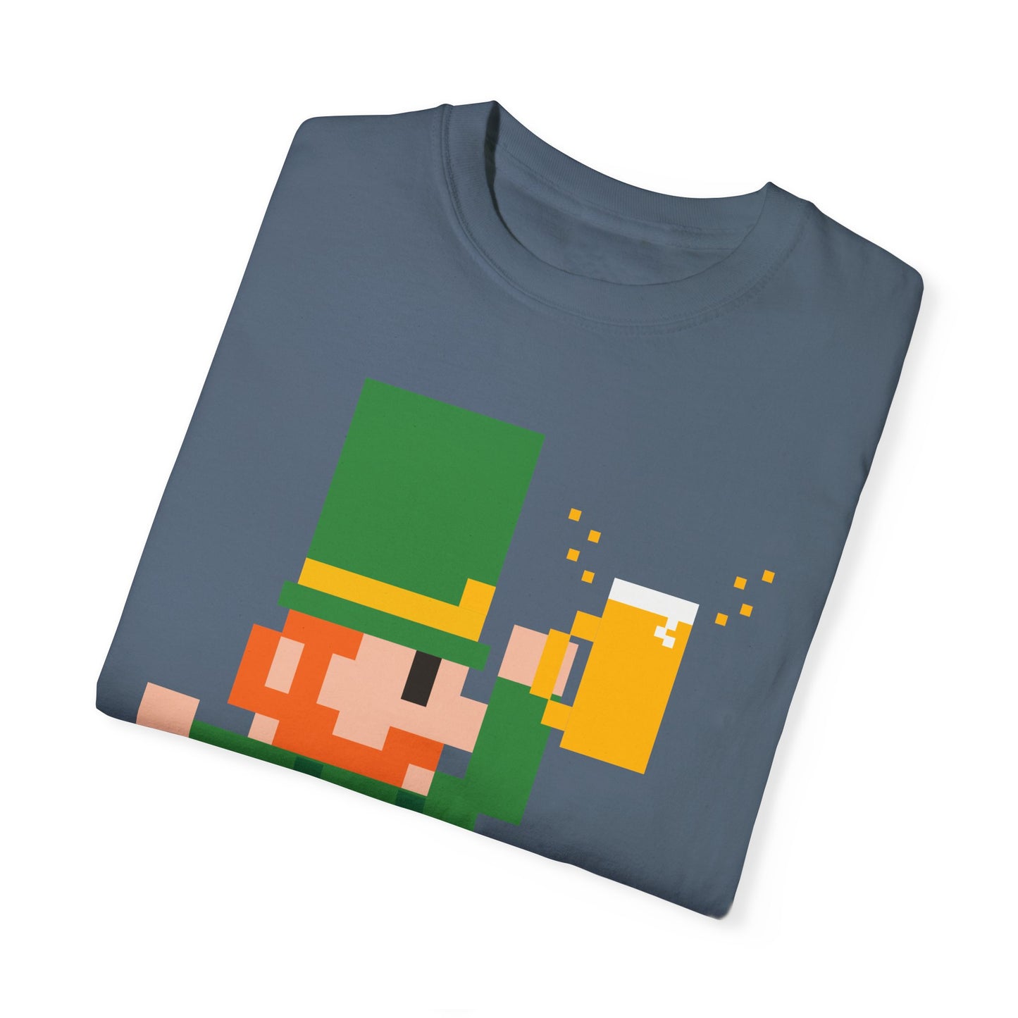 Pixel Leprechaun Tee - Be Lucky