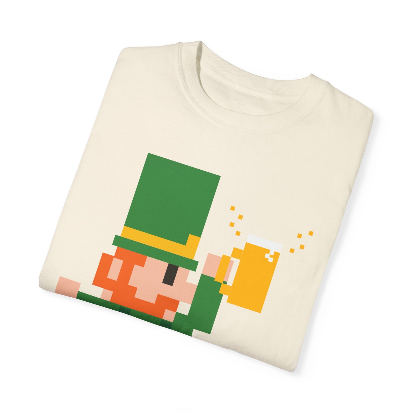 Pixel Leprechaun Tee - Be Lucky