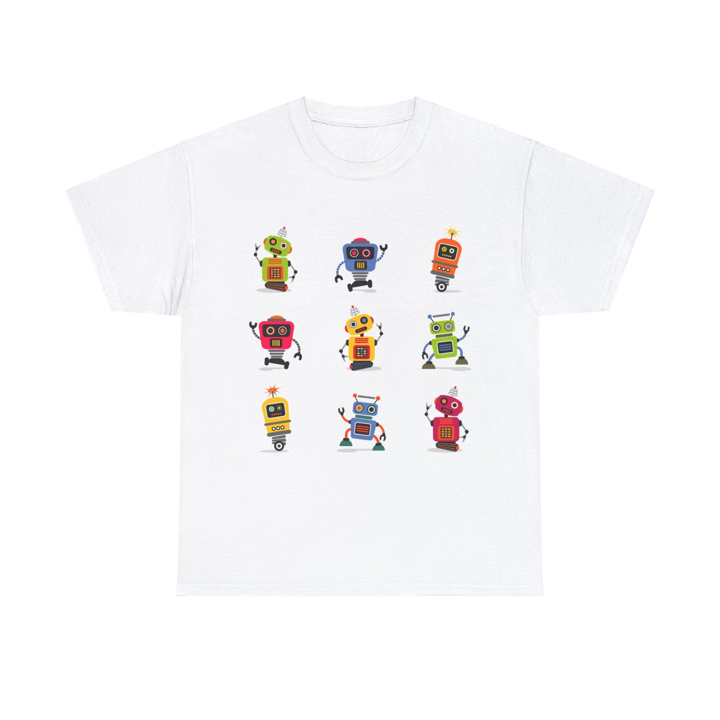 Robots - Unisex Heavy Cotton Tee