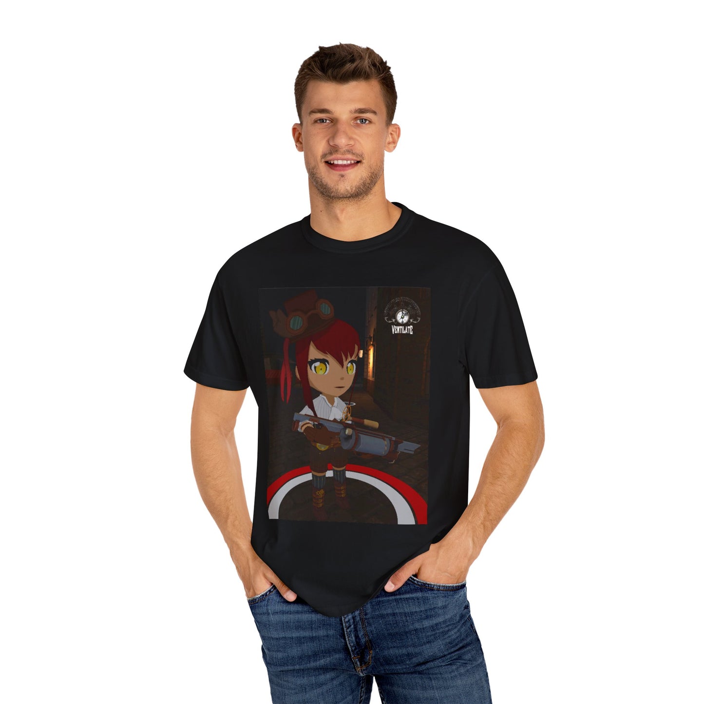 Rosalyn - Ventilate - Steampunk Tee