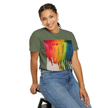 Crayon Explosion T-Shirt by Sophie