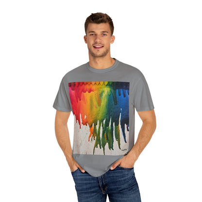 Crayon Explosion T-Shirt by Sophie