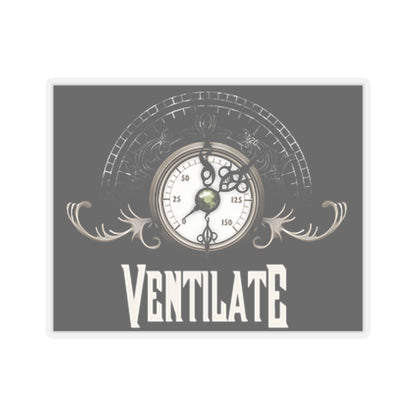 Ventilate Steampunk Game Sticker