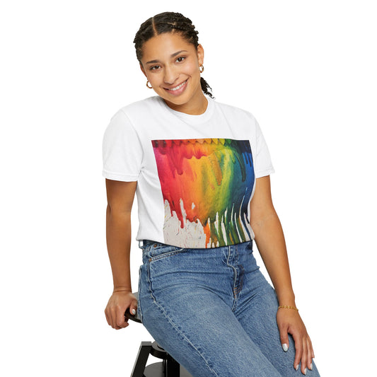 Crayon Explosion T-Shirt by Sophie