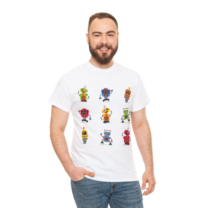 Robots - Unisex Heavy Cotton Tee