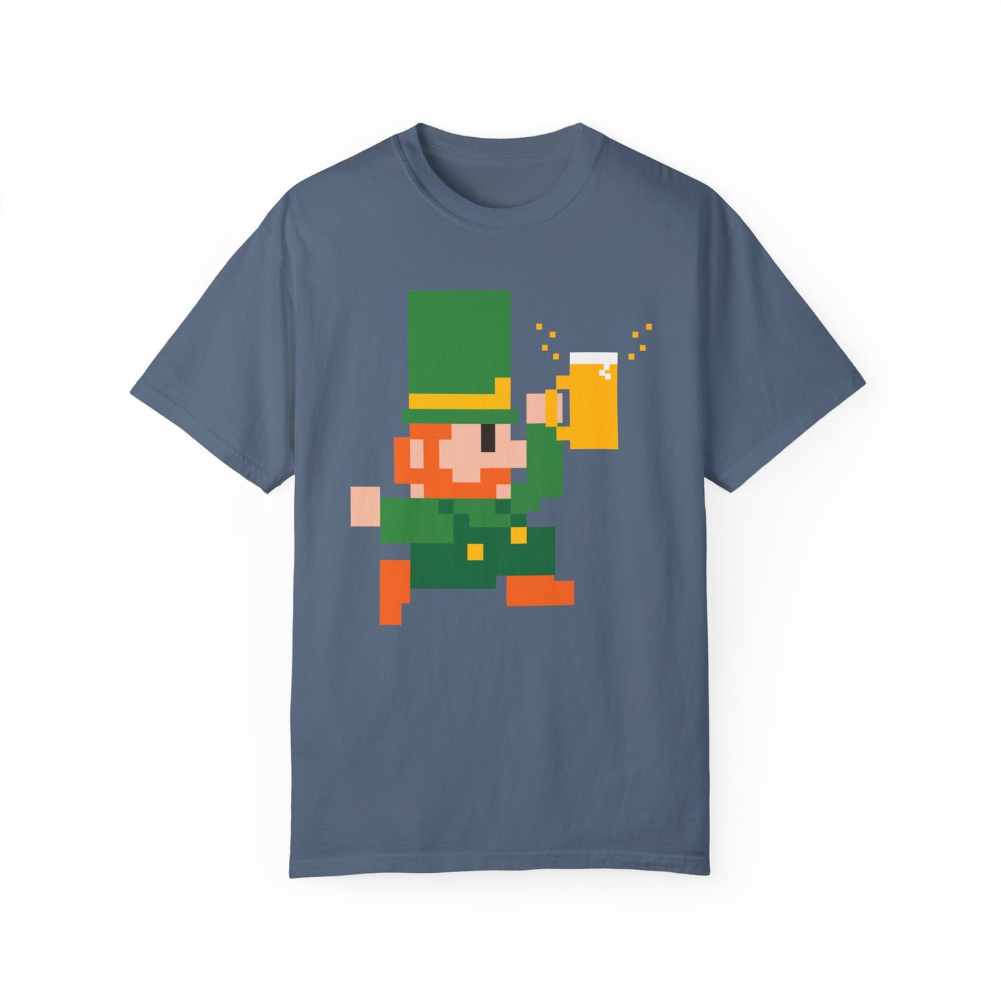 Pixel Leprechaun Tee - Be Lucky