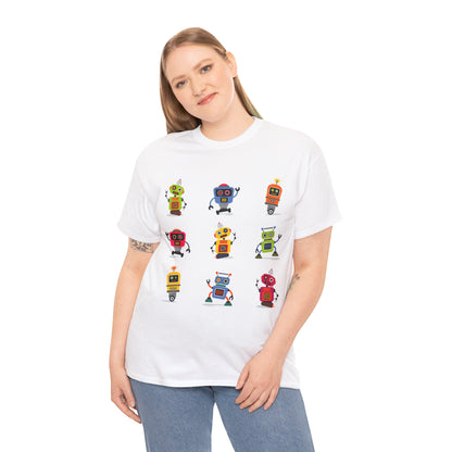 Robots - Unisex Heavy Cotton Tee