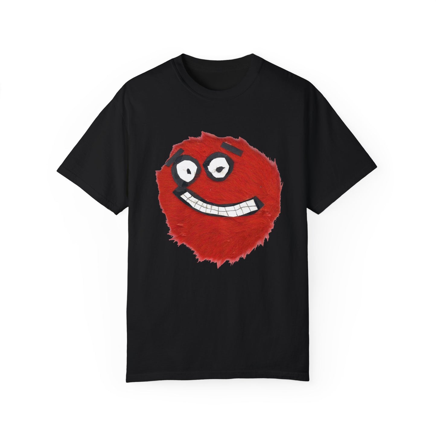 The Red Monster Tee Shirt: Big Furry and Friendly: