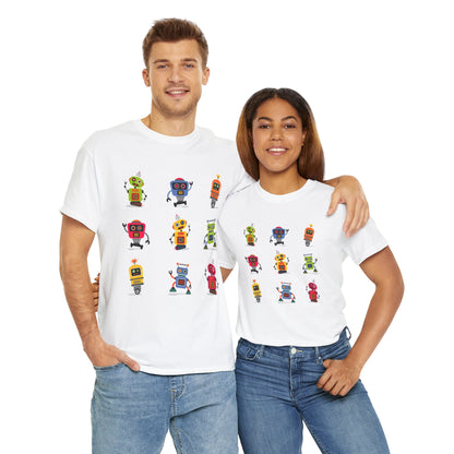 Robots - Unisex Heavy Cotton Tee