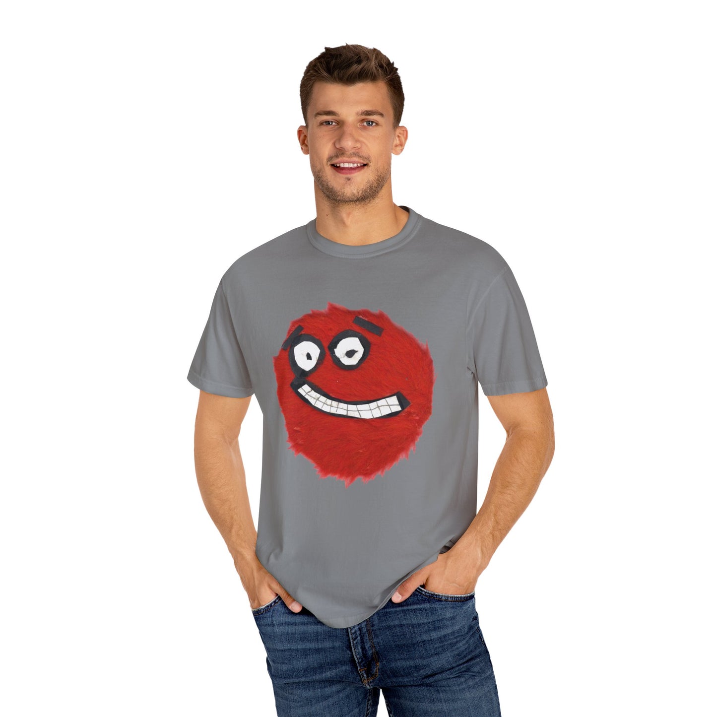 The Red Monster Tee Shirt: Big Furry and Friendly: