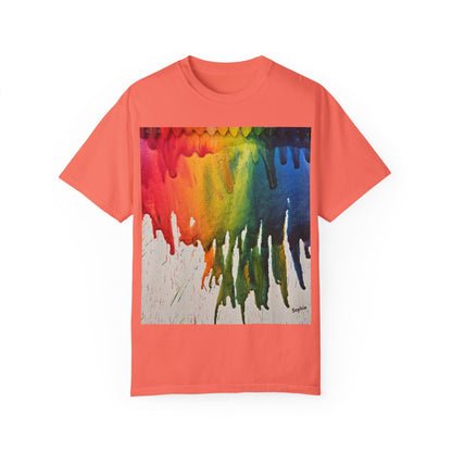 Crayon Explosion T-Shirt by Sophie