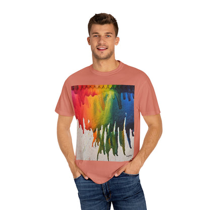 Crayon Explosion T-Shirt by Sophie