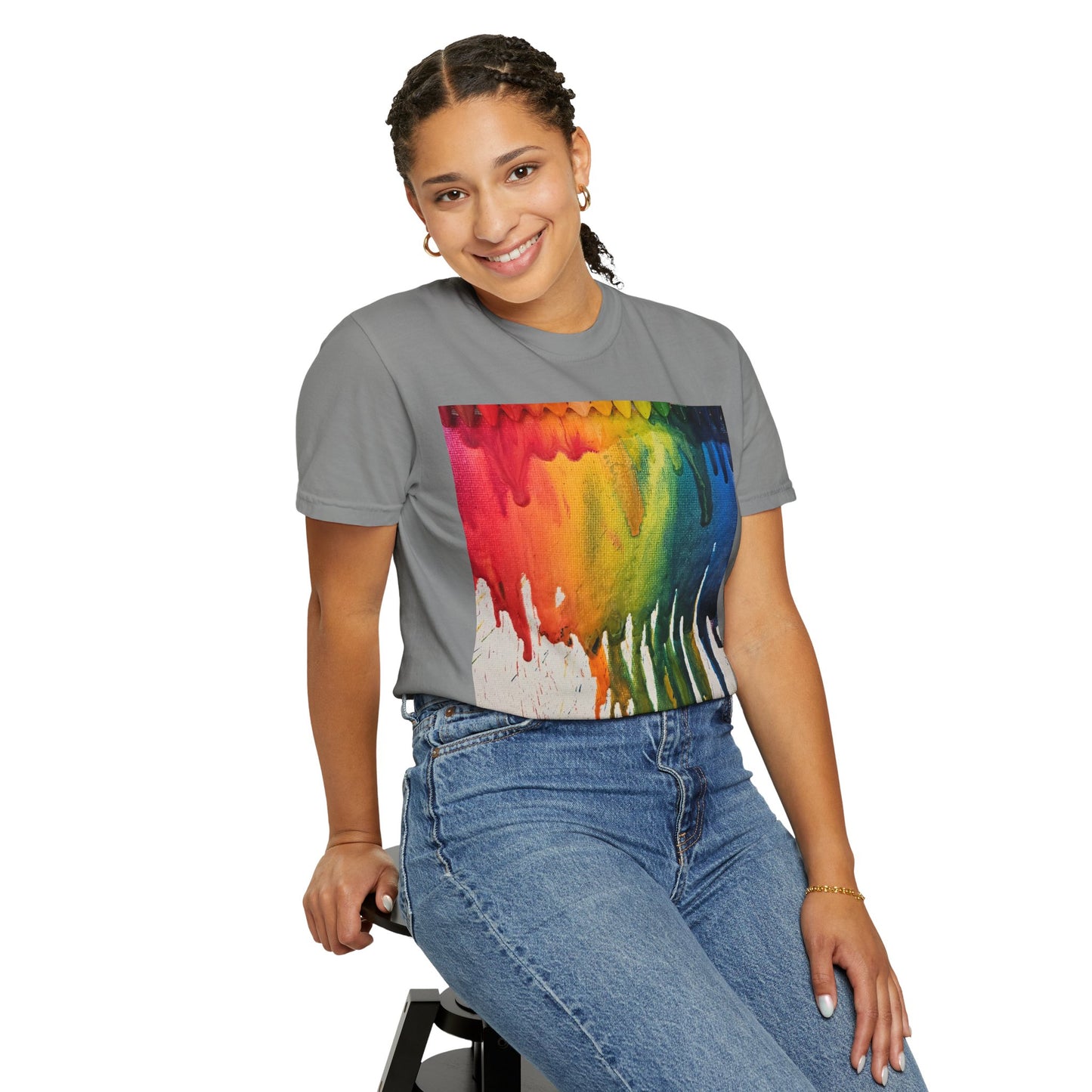 Crayon Explosion T-Shirt by Sophie