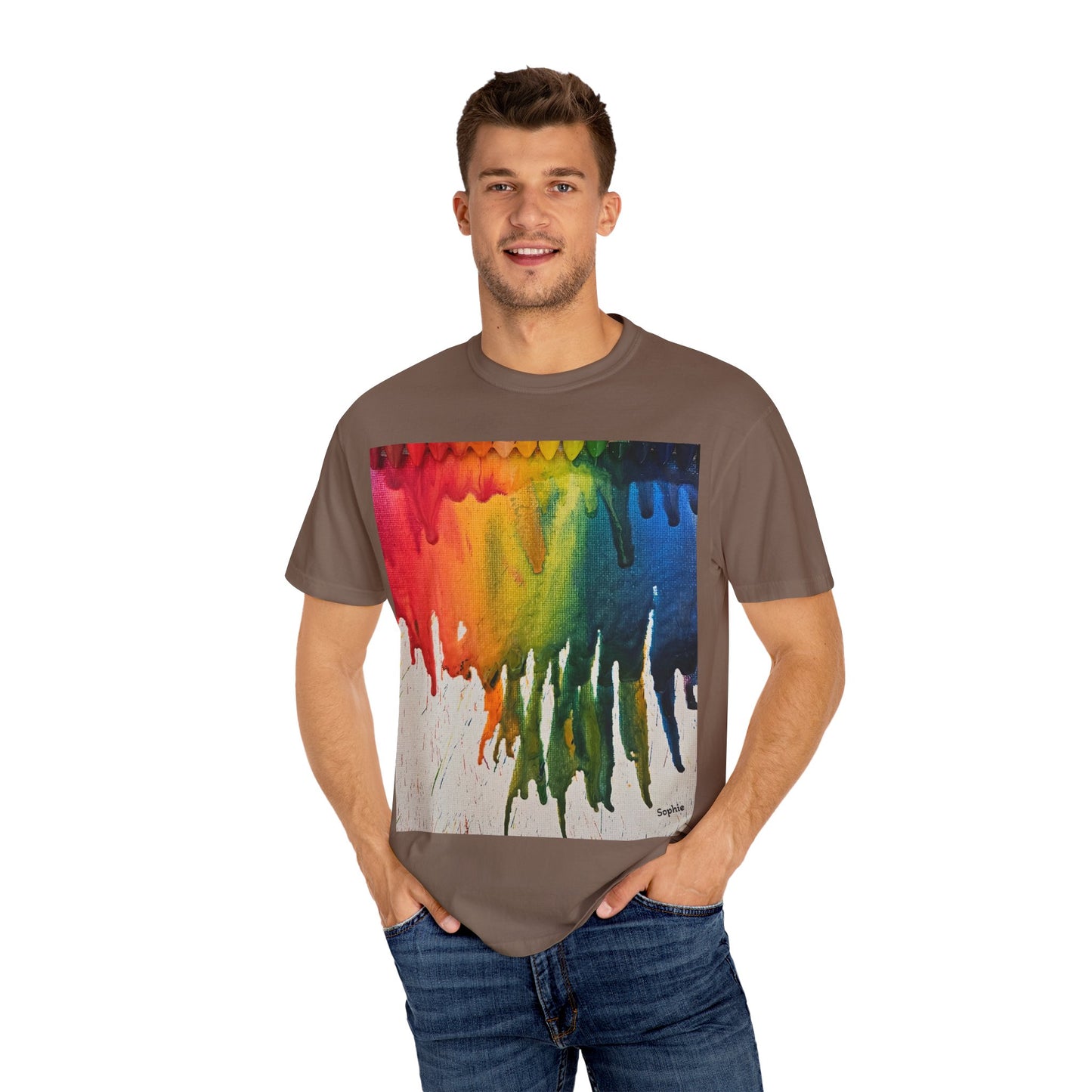 Crayon Explosion T-Shirt by Sophie