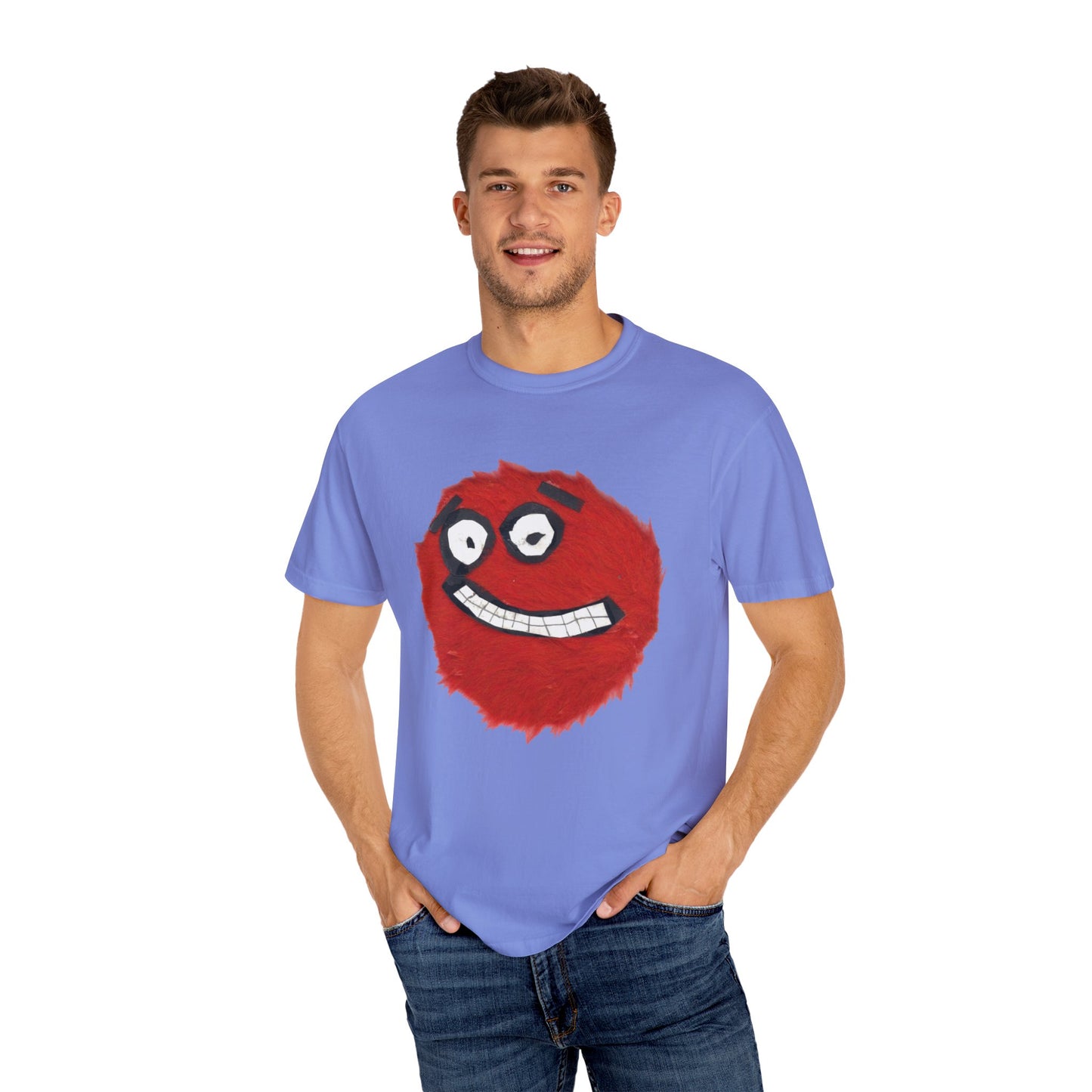 The Red Monster Tee Shirt: Big Furry and Friendly: