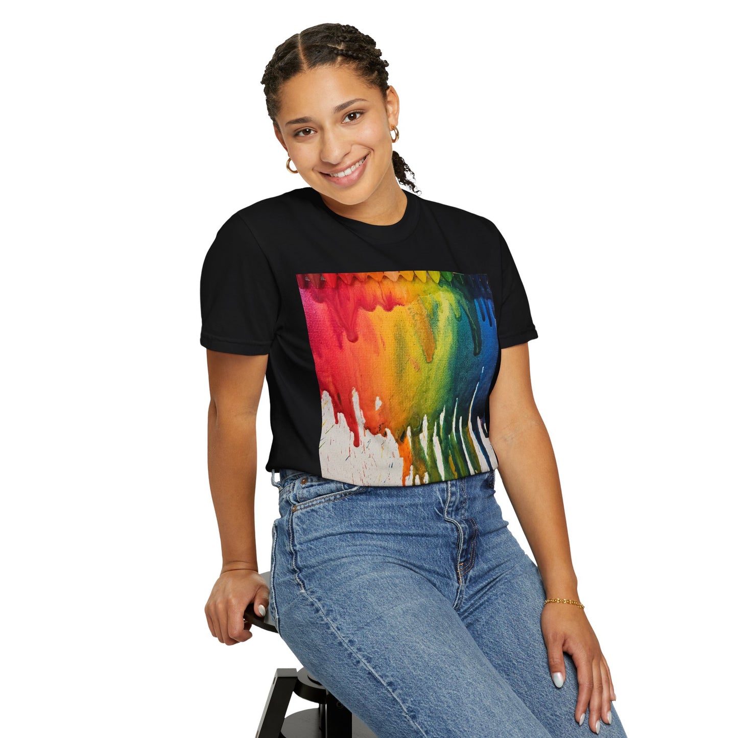 Crayon Explosion T-Shirt by Sophie