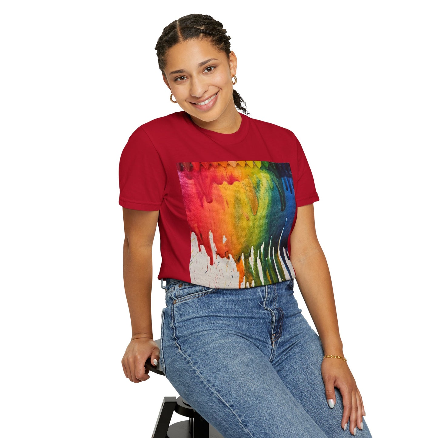 Crayon Explosion T-Shirt by Sophie