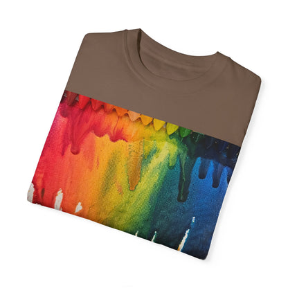 Crayon Explosion T-Shirt by Sophie