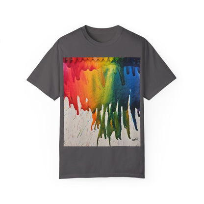 Crayon Explosion T-Shirt by Sophie