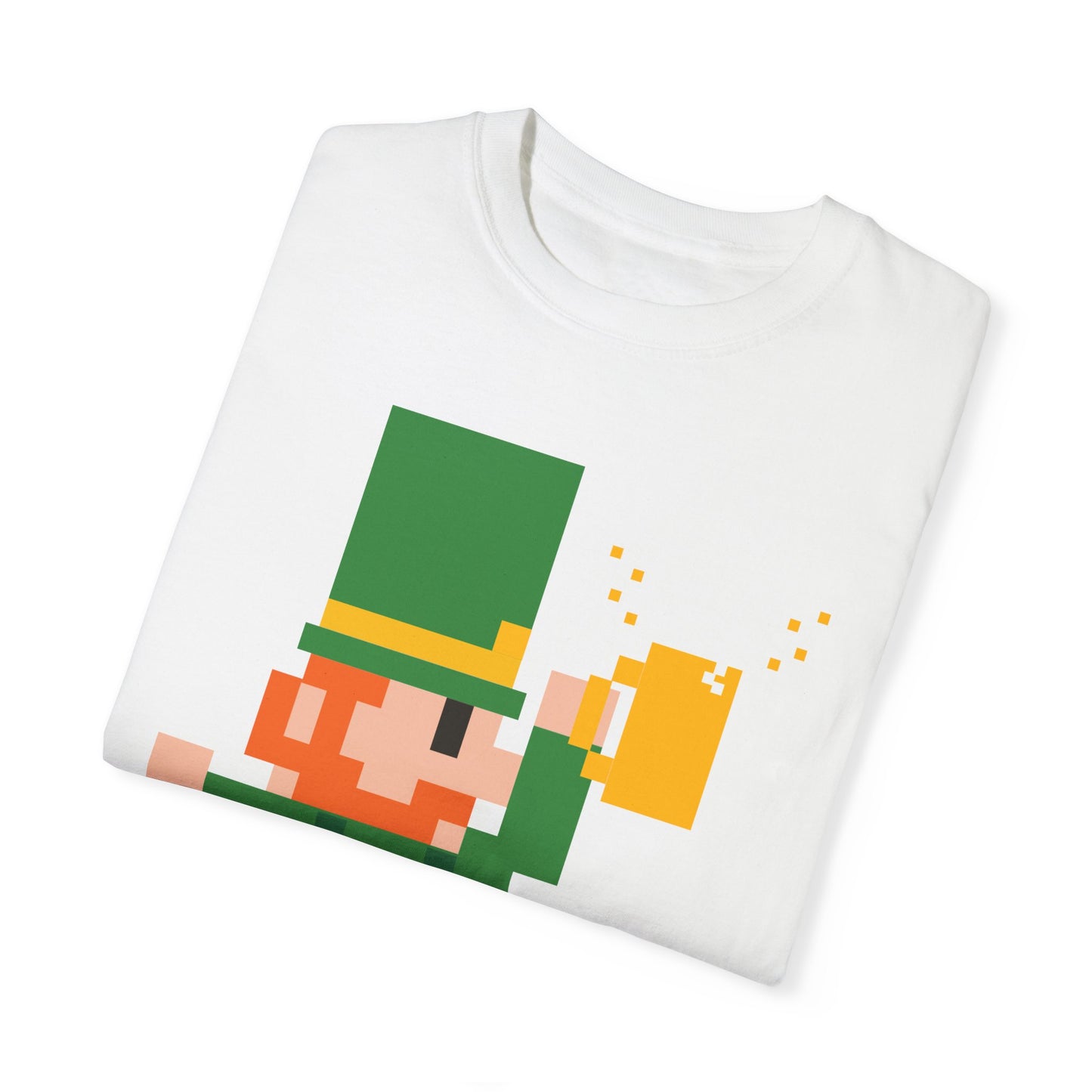 Pixel Leprechaun Tee - Be Lucky