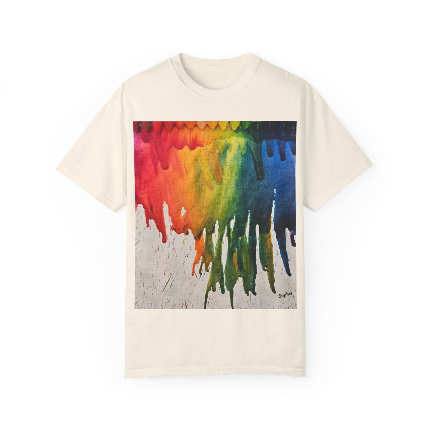 Crayon Explosion T-Shirt by Sophie