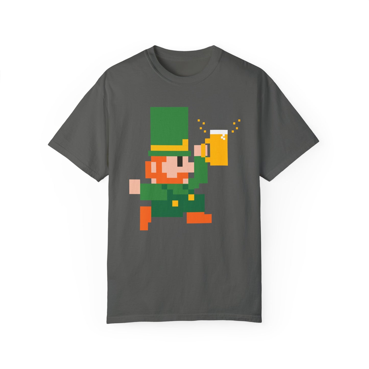 Pixel Leprechaun Tee - Be Lucky